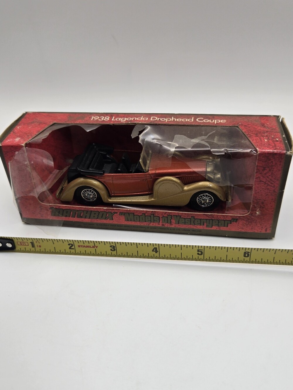 Matchbox "Models of Yesteryear" 1938 Lagonda Drophead Coupe (Y-11)